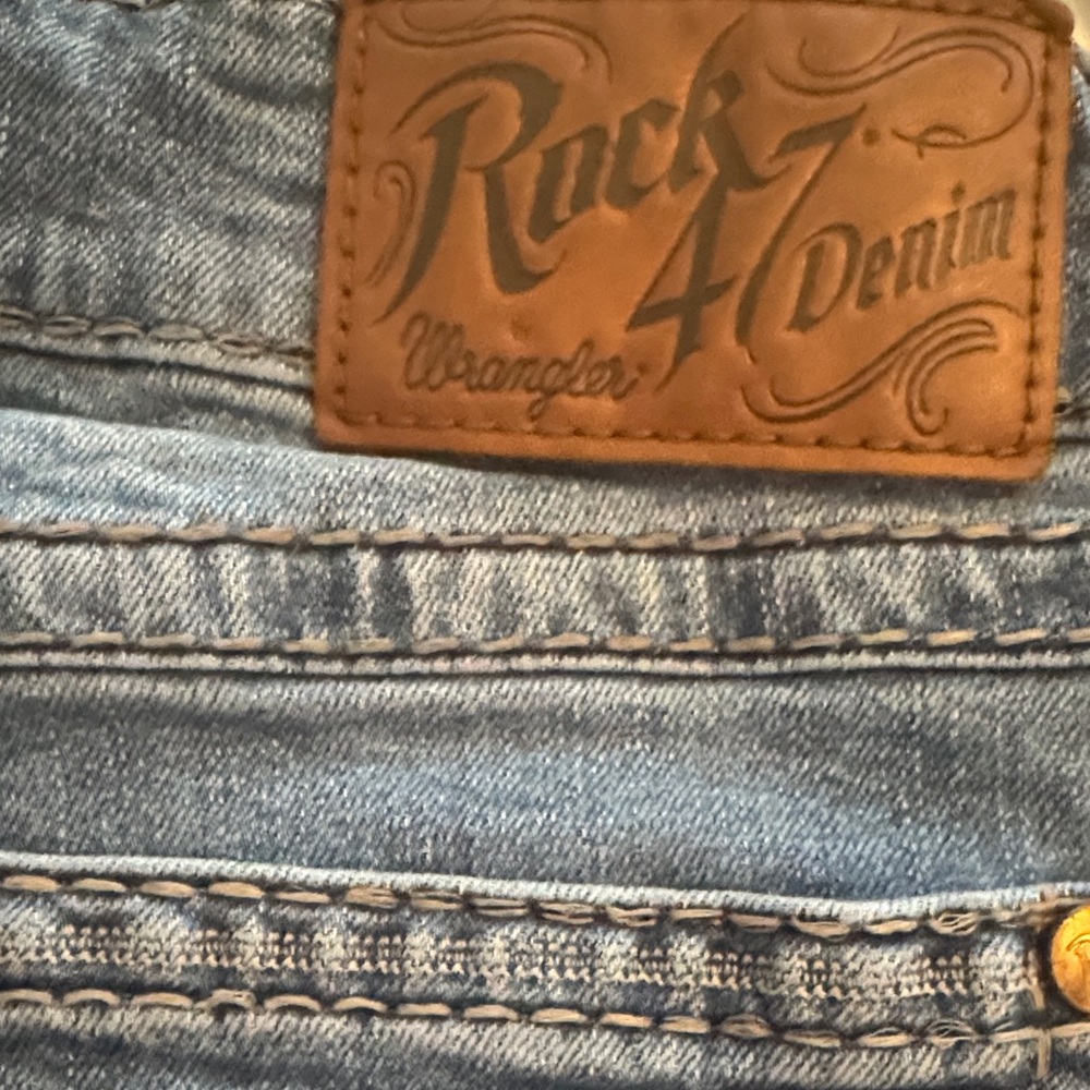 Wrangler Rock 47 Men's Light Blue Jeans